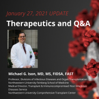 UPDATE 1/27/21 - Therapeutics and QampA