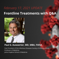 UPDATE 2/17/21 - Frontline Treatments with QampA