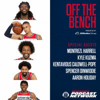 Montrezl Harrell, Kyle Kuzma, Kentavious Caldwell-Pope, Spencer Dinwiddie and Aaron Holiday