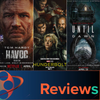 PFG Reviews (Thunderbolts*, Until Dawn, Havoc, Exterritorial, Another Simple Favor, Death of a Unicorn, The Legend of Ochi)