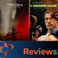 PFG Reviews (TRON: Ares, The Smashing Machine)