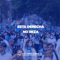 Esta derecha no reza