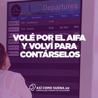 Volé por el AIFA y volví para contárselos