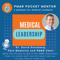 Pocket Mentor 027: Medical Leadership with Dr. David Steinberg, Pain Medicine  Neurorehabilitation