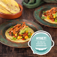 TACO MED REVET KYLLING – og om hvordan den norske folketacoen skiller seg fra mexicanske tacos