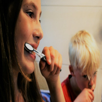 La higiene bucal en niños