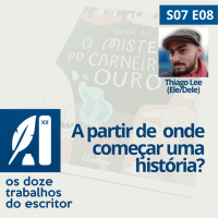 Personagens, universo ou tecnologia. Por onde aprofundar uma ideia? Com Thiago Lee (Ele/Dele) - S07e08