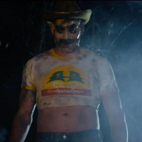 Matt Talks to the Anthony Cousins of Bloody Ballad of Squirt Reynolds outside Fantastic Fest 2018