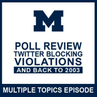 Poll Review, Twitter Blocking, Violations amp 2003: Episode 52