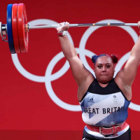 Emily Campbell Nikes Only Weightlifter