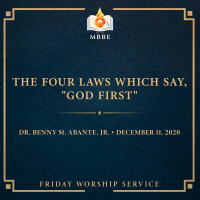 The Four Laws Which Say, “God First”