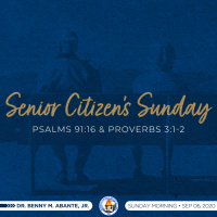 Senior Citizens Sunday Message