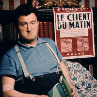 Brendan Behan in Paris