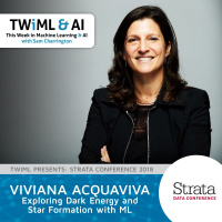 Exploring Dark Energy  Star Formation w/ ML with Viviana Acquaviva - TWiML Talk #184
