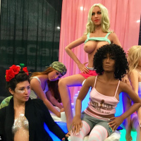 Aint NOTHIN Fake About a Tittie In YO Mouth - NJ Exxxotica Porn Convention
