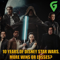Does Star Wars Have More Wins Or Losses In The Disney Era : Cantina Conversations : GV 10 Year