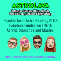 SHOW #814 Psychic Tarot Astro Reading PLUS Fabulous Fundraisers with Acrylic Diamonds and Maalox!