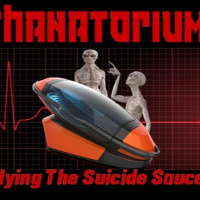 Show sample for 9/25/24: THANATORIUM – FLYING THE SUICIDE SAUCER W/ PAULA SWOPE