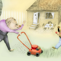 Randiga sagor del 14, Nalles äldsta kompis/ Nallesi naj phuri pzijachelka