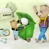 Randiga sagor del 16, Har Nalle blivit stor?/ Barilas o Nalle?