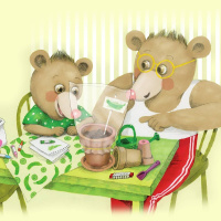 Randiga sagor romani, del 30: Nalle odlar gurka / Nalle odlar ta krasar gurka