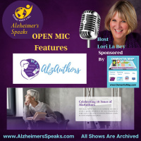OPEN MIC - Featuring AlzAuthors Celebrating 10 Years of Support  Service