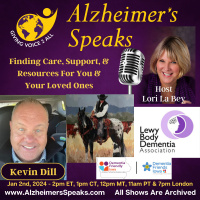 Living with Lewy Body Dementia - Kevin Dill Talks about Living with Purpose  Artwork