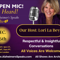 Open MIC on Alzheimers Speaks - Let Your voice Be Heard!