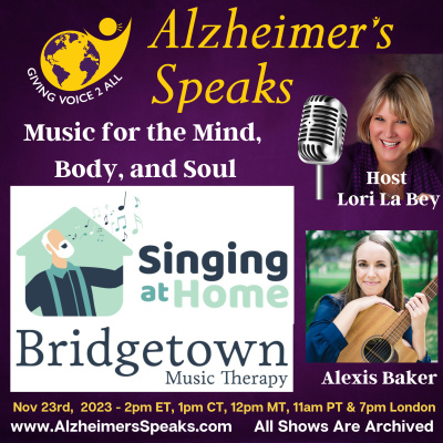 Alzheimers Speaks Radio - Lori La Bey