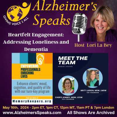 Alzheimers Speaks Radio - Lori La Bey