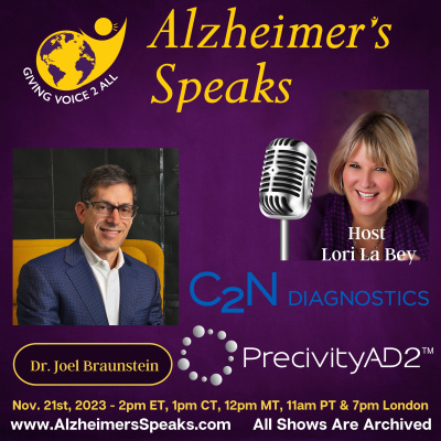 Alzheimers Speaks Radio - Lori La Bey