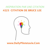 #223 CITATION DE BRUCE LEE