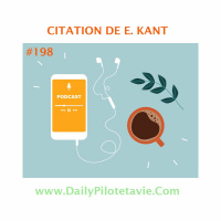 #198 CITATION DEMMANUEL KANT