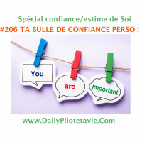 #206 TA BULLE DE CONFIANCE PERSO!
