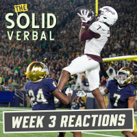 WEEK 3 REACTION SHOW: Texas AM wins at Notre Dame, Georgia beats Tennessee, Georgia Tech heroics | College Football