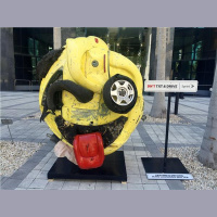 @Sprint Unveils #CarCrashSculpture 2 Deter #Miamis Texting Drivers @AlmaAgency