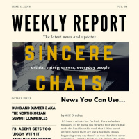 News You Can Use - June 1st - 12th, 2018