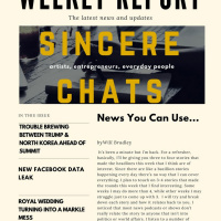 News You Can Use May 13 - 19, 2018