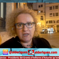 Ana Roza, Presidenta del Gremiu dEditores dAsturies - I Feria de la Edición Asturiana (FEA) nUviéu