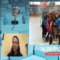 Sara G. Lolo, Capitana del Telecable Ḥoquei Xixón, Campeones de la SuperCopa dEspaña
