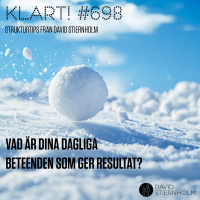 Vad är dina dagliga beteenden som ger resultat?