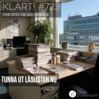 Tunna ut läslistan nu