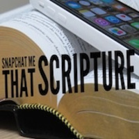 Snapchat Me That Scripture