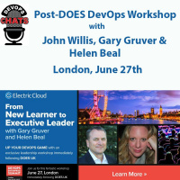 Post-DOES London DevOps Workshop - John Willis, Gary Gruver  Helen Beal