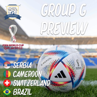 2022 World Cup | Group G: Serbia, Cameroon, Switzerland  Brazil