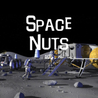 105: Lets colonise the moon! - Space Nuts with Dr Fred Watson  Andrew Dunkley