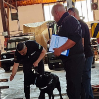 La Unidad Canina de la Policía Local subcampeona del IV Campeonato Nacional de Guías Caninos de Policía Local Alcazaba
