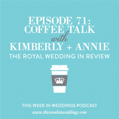 This Week In Weddings