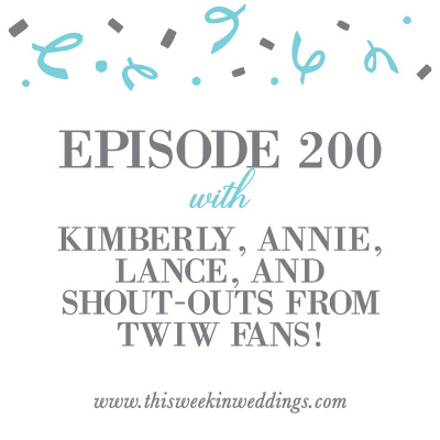 This Week In Weddings