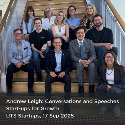 Andrew Leigh Mp: Speeches  Conversations